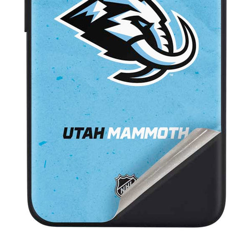 NHL Utah Mammoth Distressed Blue Google Pixel 4a Skin